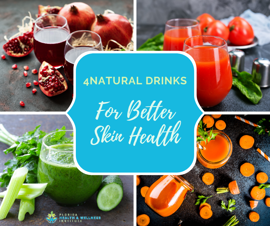 4 Natural Drinks for Better Skin Health-FB